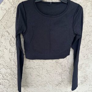 Lululemon Gray Long Sleeve Top